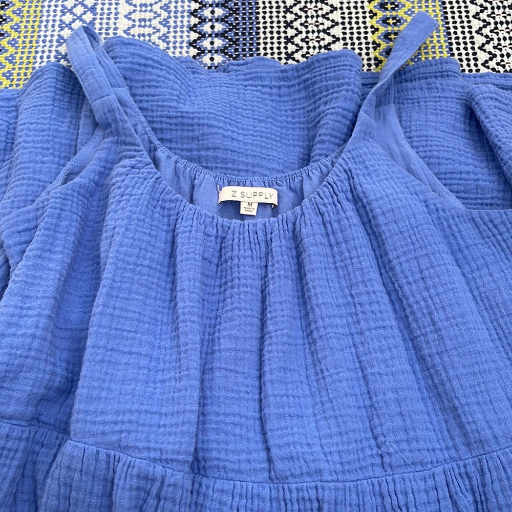 Blue mini dress from z supply